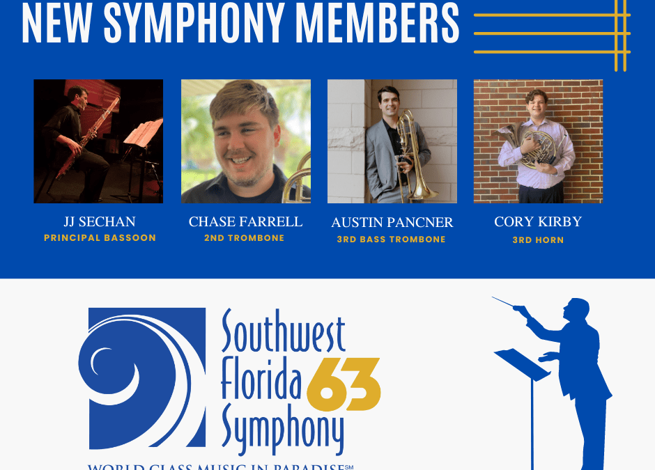 The Southwest Florida Symphony welcomes new musicians for 63rd season